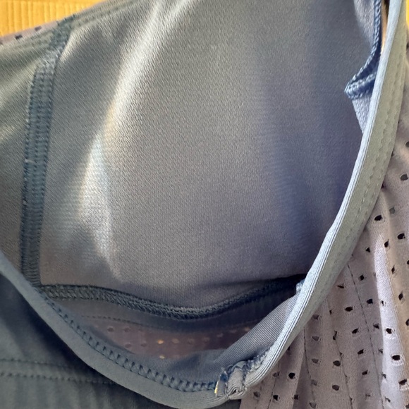 NWT Nike Essential Blue Mesh Layered Tankini Top Small Racerback Women - Picture 10 of 10